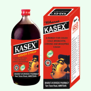 Bharat Kasex cough syrup bottle and box